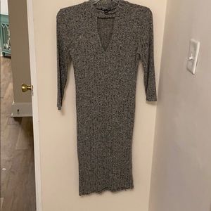 Bandage key hole dress